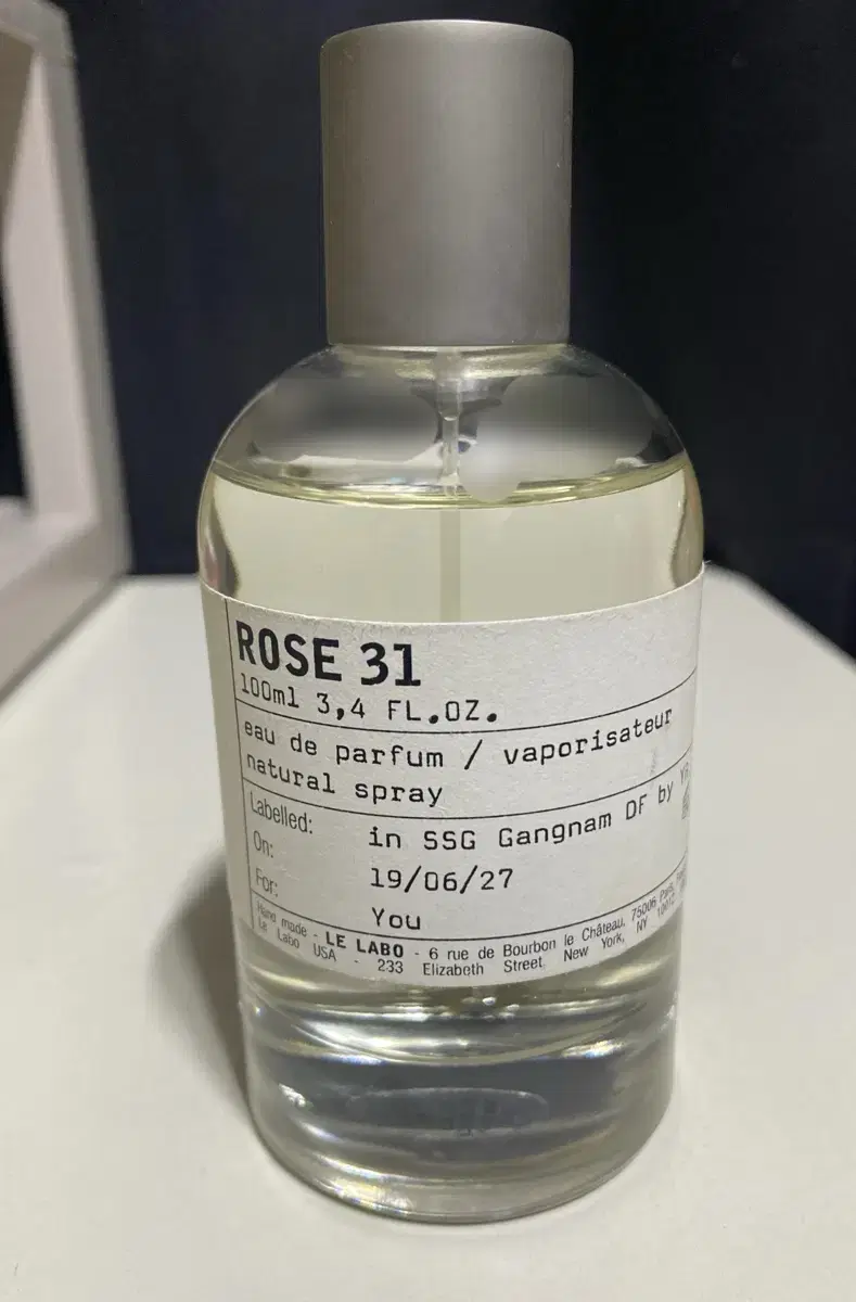 르라보 로즈31 edp 100ml 국문